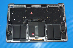 MacBook Pro A1706 13" 2016 MLH12LL/A Top Case Palmrest w/Battery Gray 661-05333