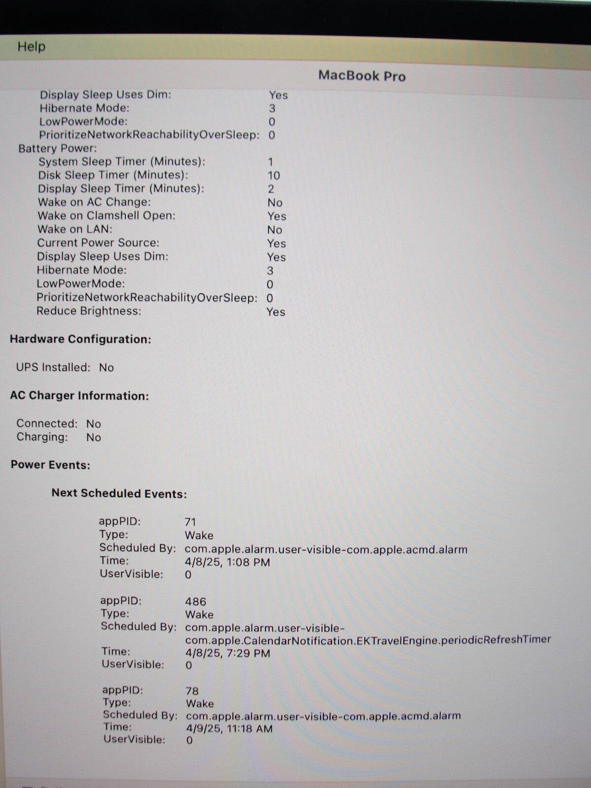 Apple Macbook Pro A 2141 MVVL2LL/A (2019)16”Retina i7-9750H 2.6GHz 32GB SSD 1TB - Tested Computer Laptop Parts