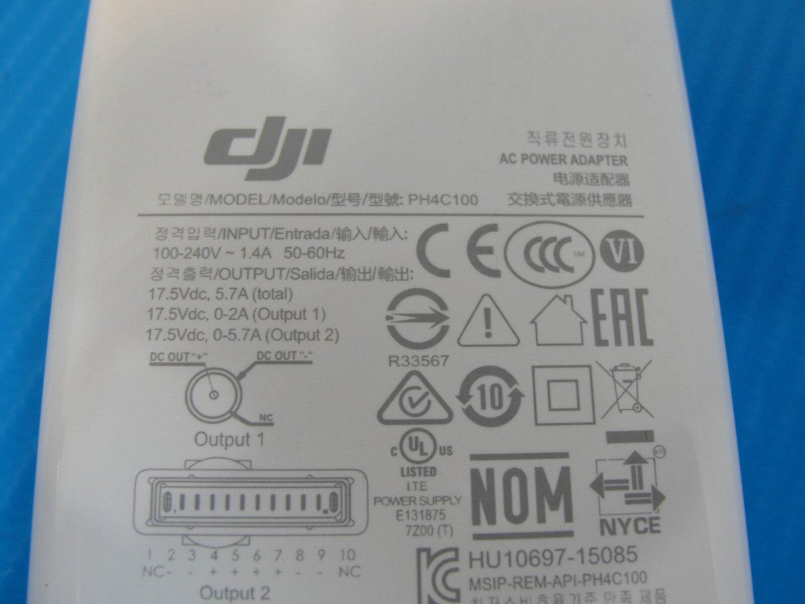 Genuine DJI Phantom 4/4 Pro/Advanced Battery & Remote Controller Charger - Tested Computer Laptop Parts