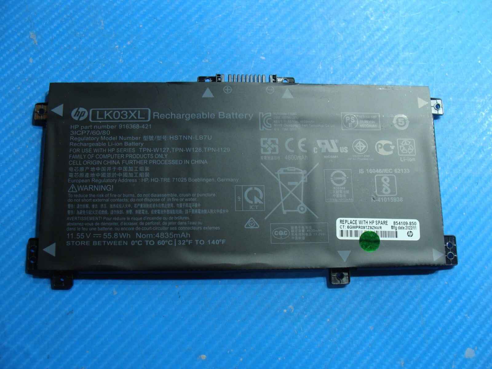 HP Pavilion 15-cr0085cl 15.6