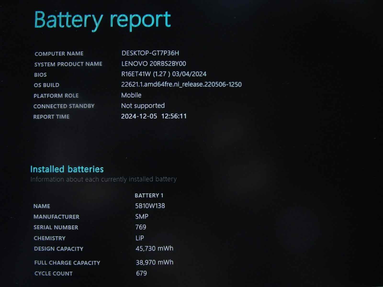 Lenovo ThinkPad E14 14”FHD Intel Core i5-10210U 1.6GHz 16GB 512GB SSD+Charger - Tested Computer Laptop Parts