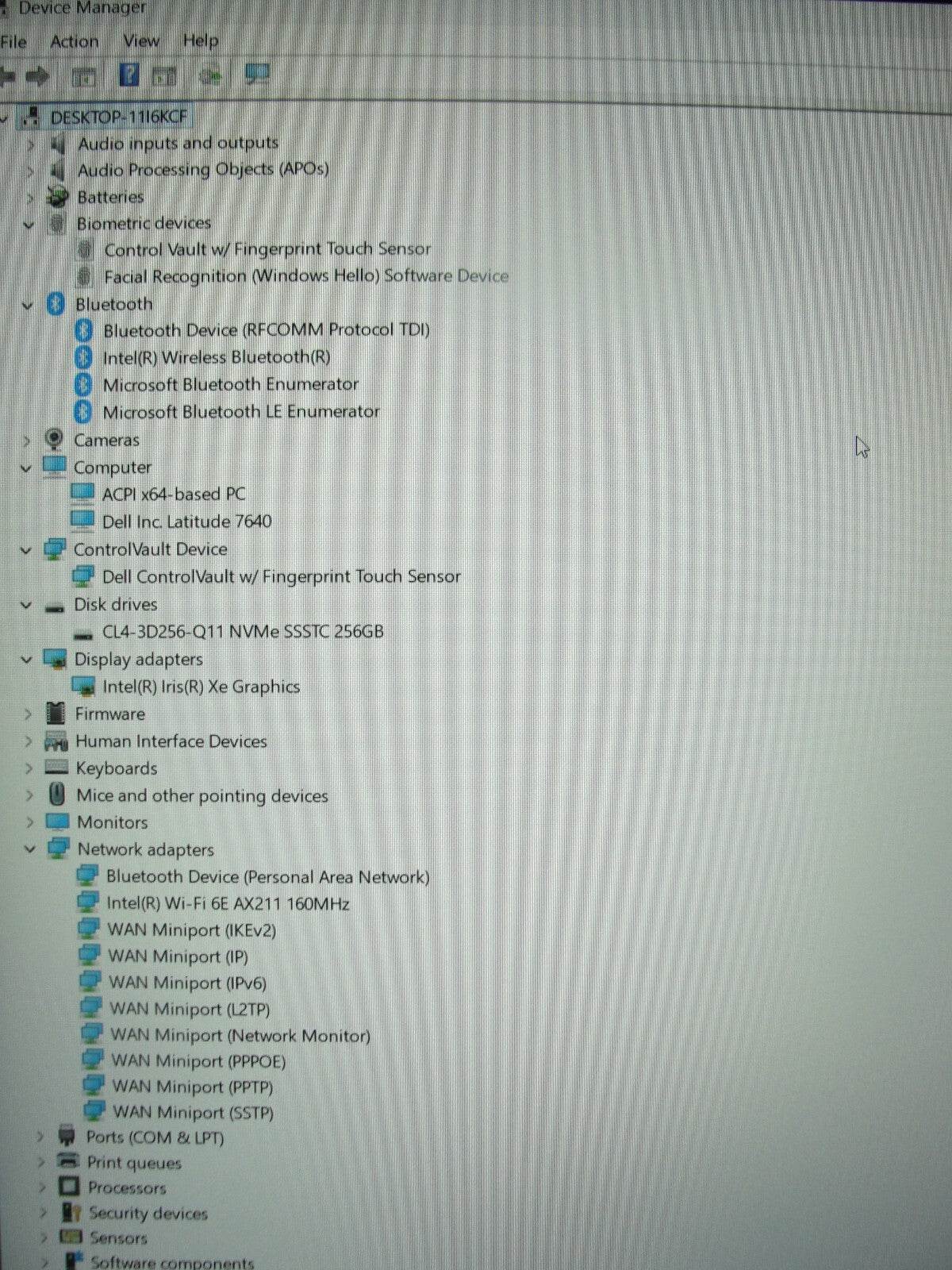 Dell Latitude 7640 16” WUXGA vPro Intel i5-1345U 1.6GHz 16GB 256GB SSD Warranty - Tested Computer Laptop Parts