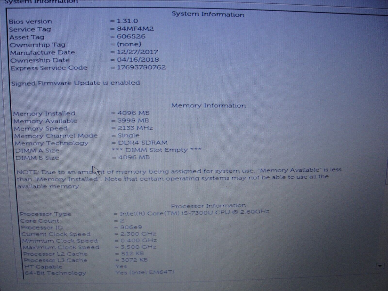 Lot 5 Dell Latitude 5490 i5-8350U /5480 i5 /EXCELLENT BATTERY +PWR Adp NO SSD #3