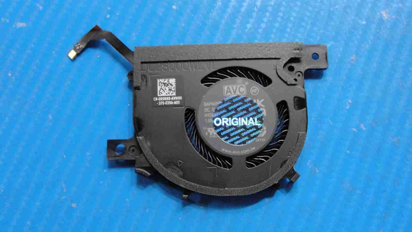 Dell XPS 13.4” 13 9315 Genuine Laptop CPU Cooling Fan R9RN8 DC28000WLVL - Tested Computer Laptop Parts