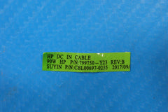 HP Pavilion 15-cc195cl 15.6" DC IN Power Jack w/Cable 799750-Y23