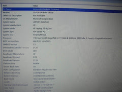 HP 15-DY2091WM 15.6” HD Intel Core i3-1115G4 3GHz 8GB 256GB SSD Original Charger - Tested Computer Laptop Parts