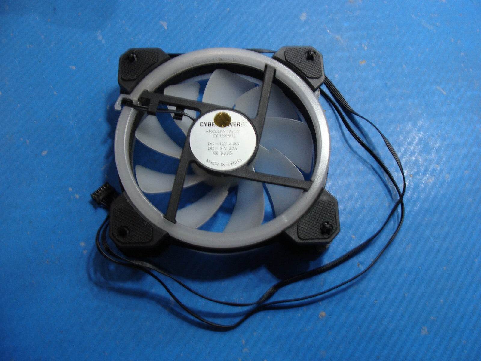 CyberPowerPC C-Series Genuine Desktop Cooling Fan ZY-12025HL - Tested Computer Laptop Parts
