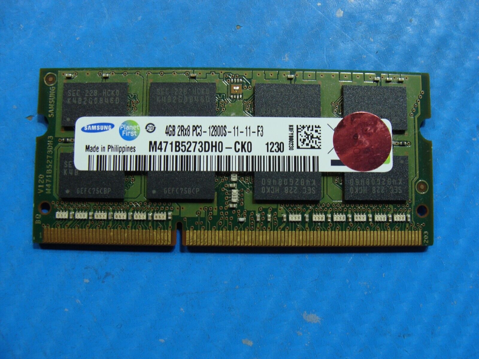 Asus X55A Samsung 4GB 2Rx8 PC3-12800S Memory RAM SO-DIMM M471B5273DH0-CK0