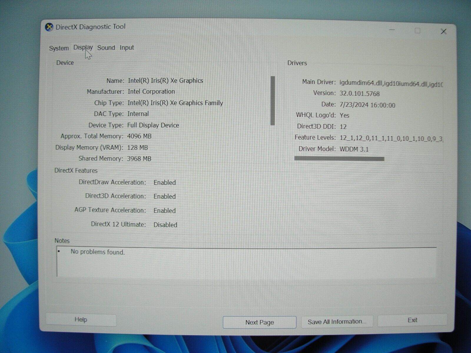 Dell Latitude 5420 14” HD Core i5-1135G7U 3.86GHz 8GB 256GB SSD+Charger Original - Tested Computer Laptop Parts