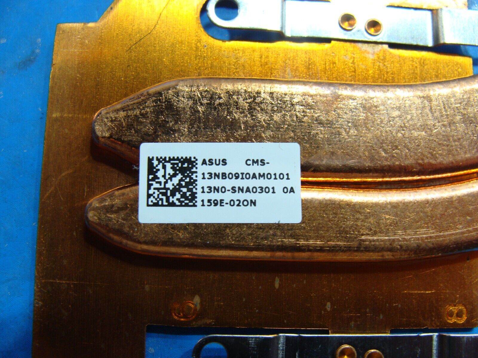 Asus ROG 15.6” GL552VW-DH71 OEM CPU Cooling Heatsink 13N0-SNA0301 13NB09I0AM0101 - Tested Computer Laptop Parts