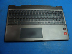 HP ENVY x360 15-cp0053cl 15.6" Palmrest w/Touchpad Keyboard Backlit L32767-001
