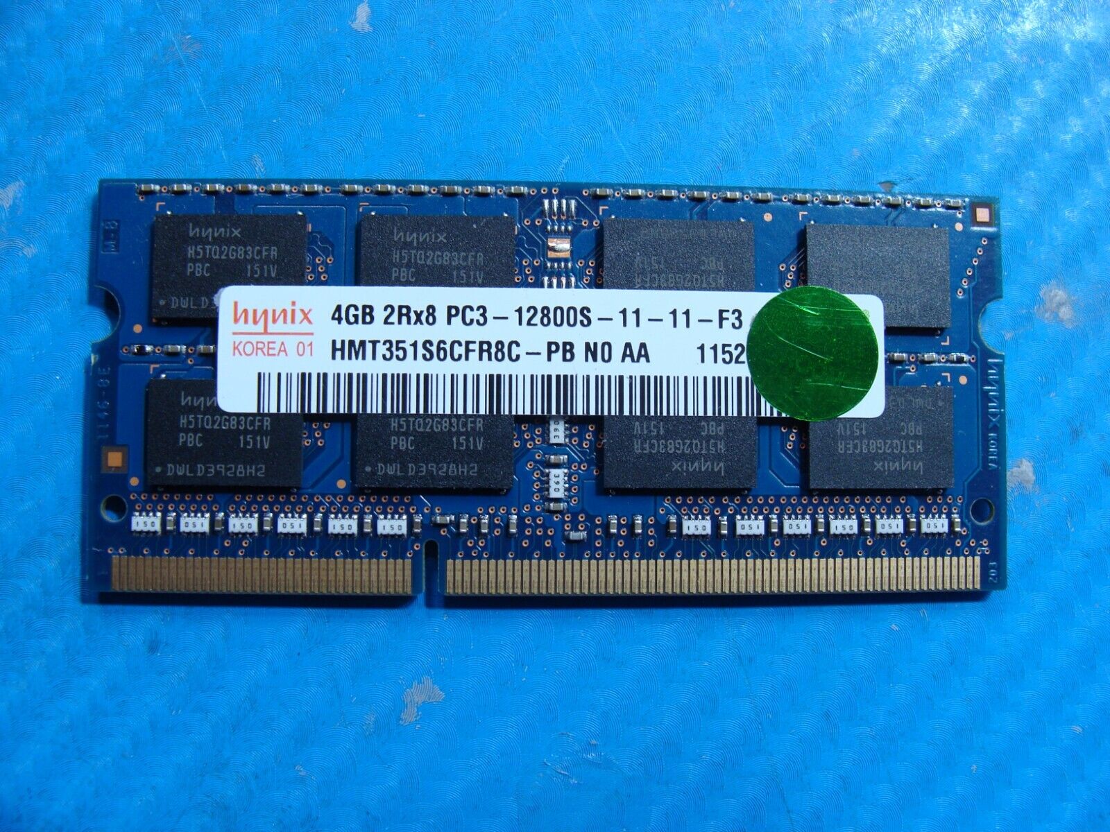 Asus N56V Hynix 4GB 2Rx8 PC3-12800S Memory RAM SO-DIMM HMT351S6CFR8C-PB