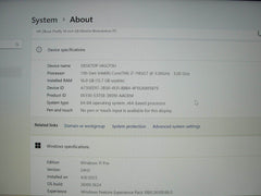HP ZBook Firefly G8 14”FHD Core i7-1185G7 3GHz 16GB SSD Reset 512GB +Charer - Tested Computer Laptop Parts
