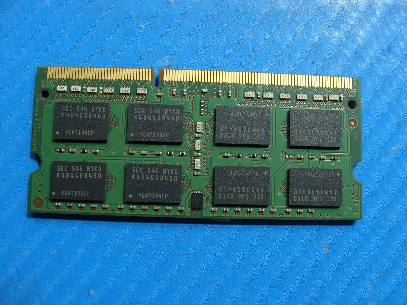 HP 745 G3 Samsung 8GB 2Rx8 SO-DIMM Memory RAM PC3L-12800S M471B1G73DB0-YK0