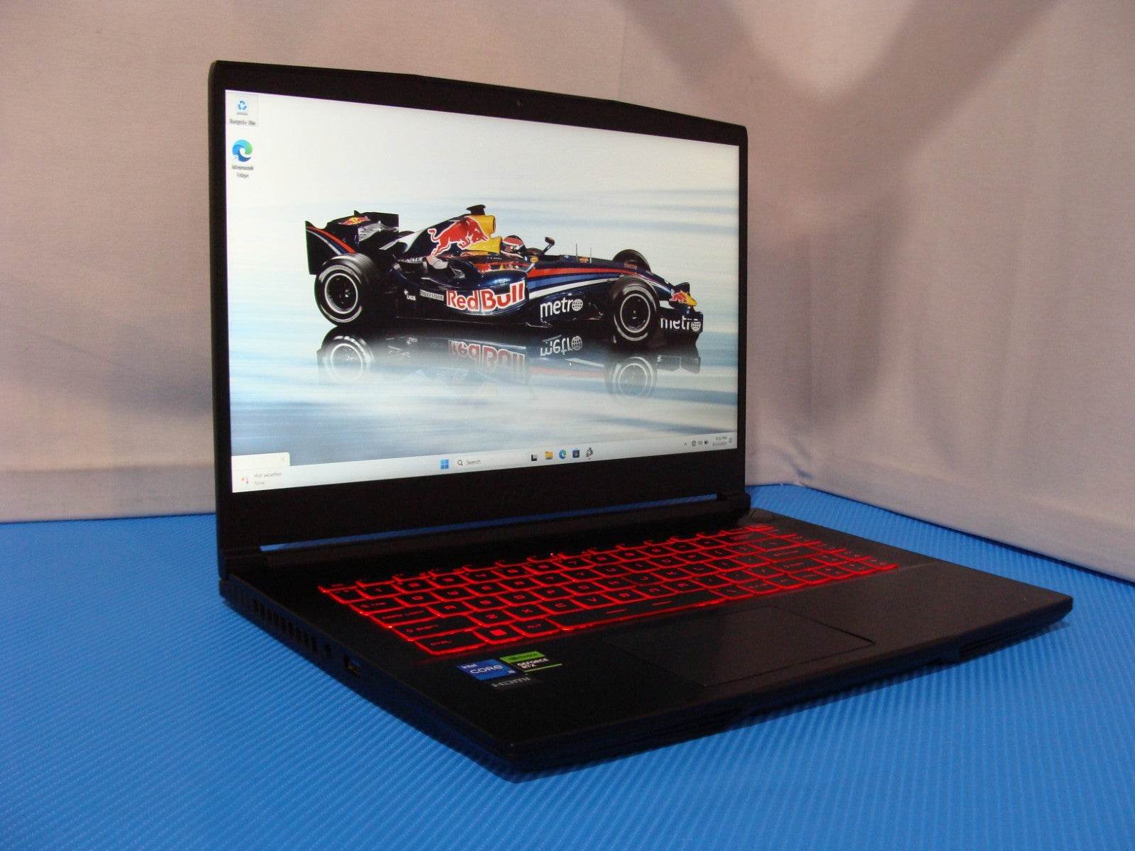 MSI Thin GF63 15.6'' FHD 144hz i5-12450H 2.0GHz 8GB 1TB SSD RTX 2050 Battery 99% - Tested Computer Laptop Parts