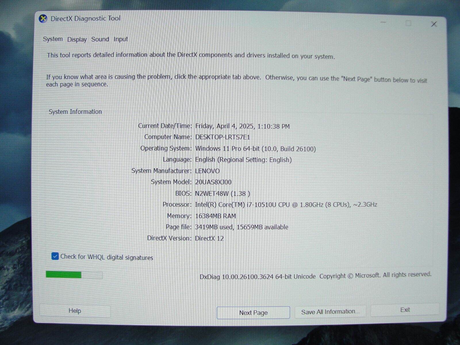 Lenovo ThinkPad X1 Carbon Gen 8 14” FHD Core i7-10510U 1.8GHz 16GB SSD 512GB - Tested Computer Laptop Parts