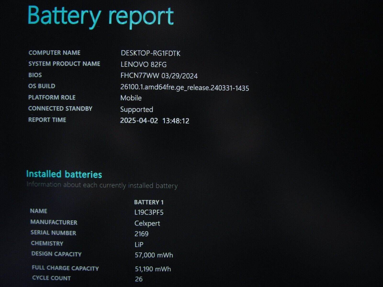 Lenovo IdeaPad 5 15ITL05 15.6” FHD Intel Core i5-1135G7 2.4GHz 8GB SSD 256GB - Tested Computer Laptop Parts