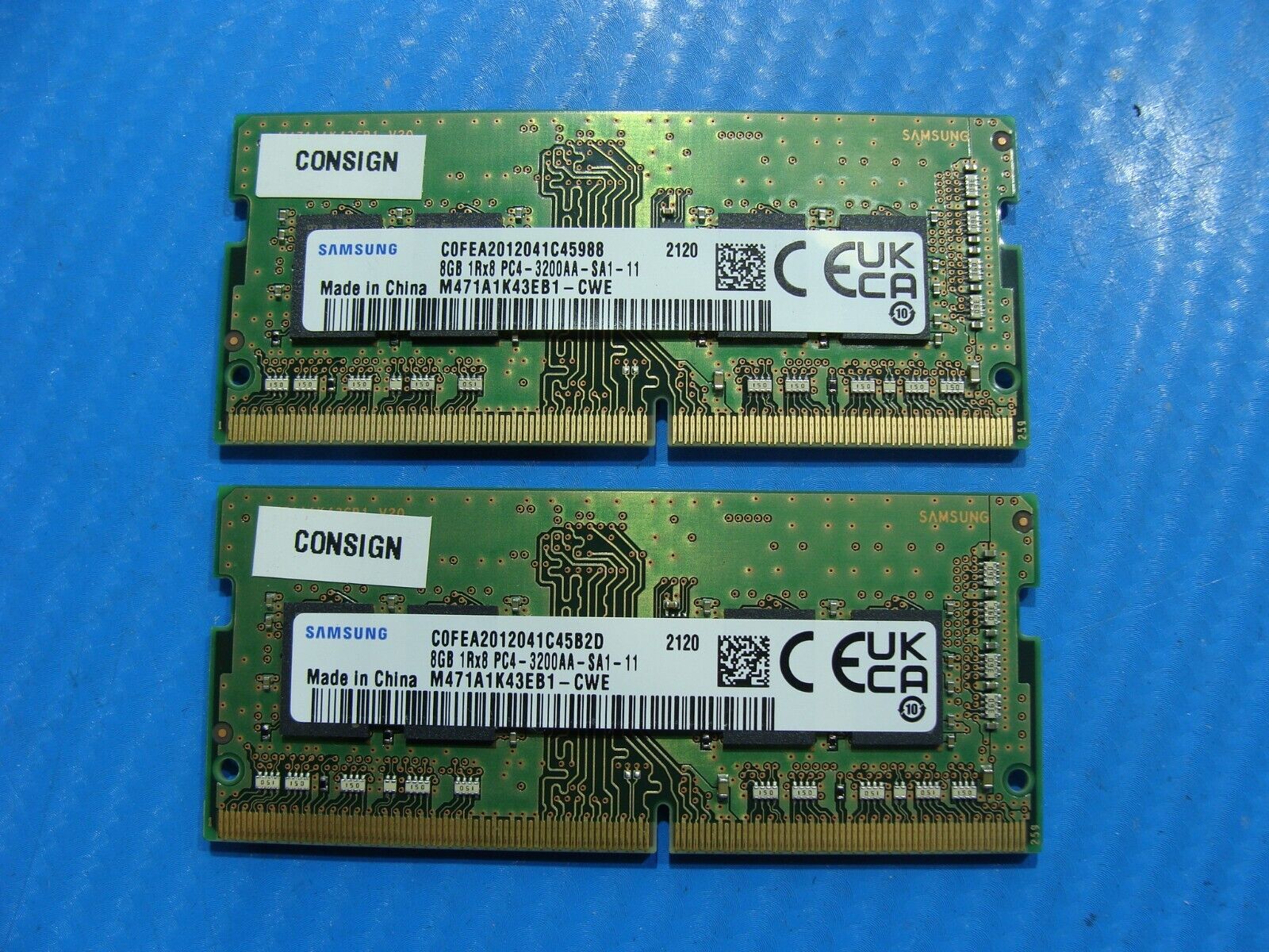 Asus GL504GM-WH71 Samsung 16GB (2x8GB) 1Rx8 Memory RAM SO-DIMM M471A1K43EB1-CWE