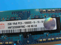 MacBook Pro A1278 SO-DIMM Hynix 2GB Memory PC3-10600S-9-10-B1 HMT325S6BFR8C-H9 - Tested Computer Laptop Parts