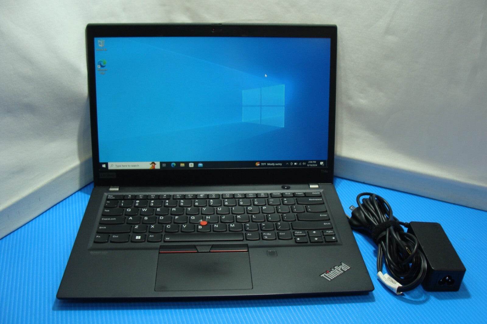 Great Lenovo ThinkPad T14s Gen 1 Intel Core i5-10210U 1.6GHz RAM 8GB SSD 512GB - Tested Computer Laptop Parts