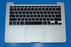 MacBook Pro A1502 13" 2015 MF839LL Top Case Palmrest NO Battery Silver 661-02361