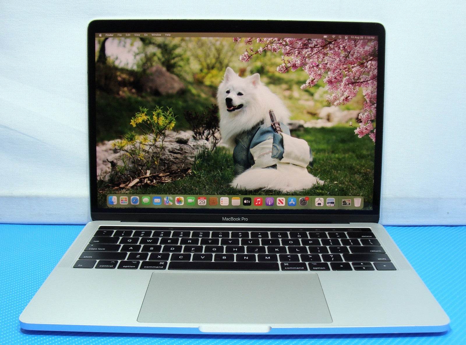 Apple MacBook Pro 13 A1706 Mid-2017 i5-7267U 3.1Ghz 8GB 256GB MPXV2LL/A Silver - Tested Computer Laptop Parts