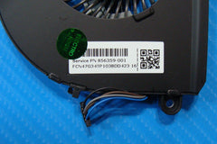 HP Pavilion 15.6” 15t-au100 Genuine Laptop CPU Cooling Fan 856359-001 47G34TP103 - Tested Computer Laptop Parts