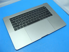 MacBook Pro A1707 15" 2017 MPTT2LL/A Top Case w/Keyboard Space Gray 661-07954