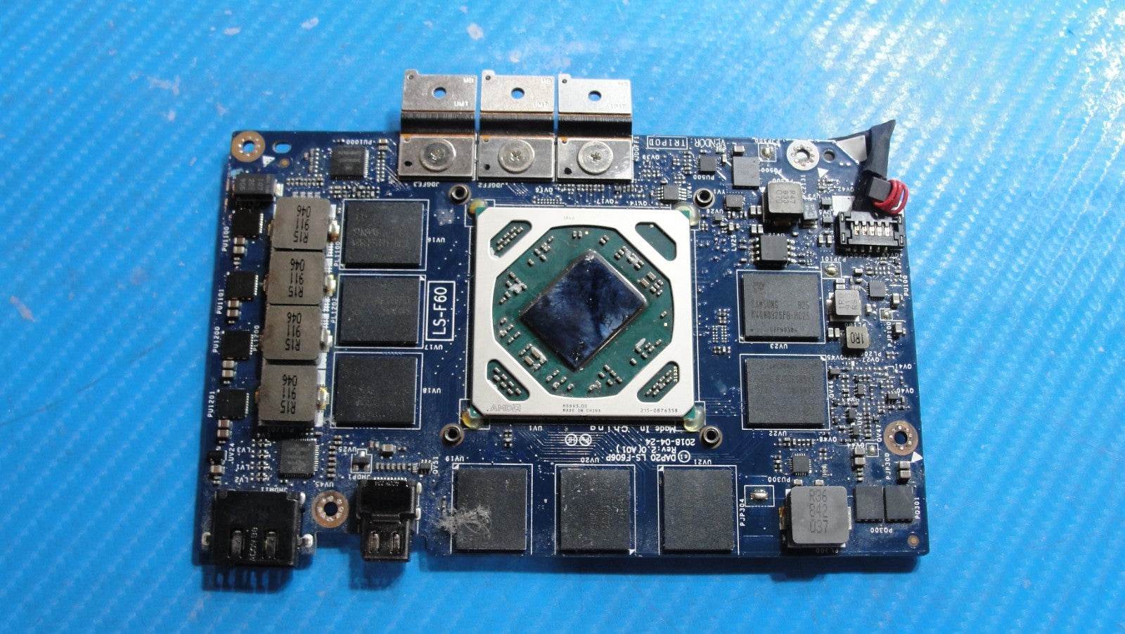 Dell Precision 7730 AMD Radeon Pro WX7100 8GB Video Card J7W6K LS-F606P - Tested Computer Laptop Parts