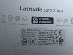 Dell Latitude 3310 2-in-1 13.3" Genuine Bottom Case Base Cover V6GPD