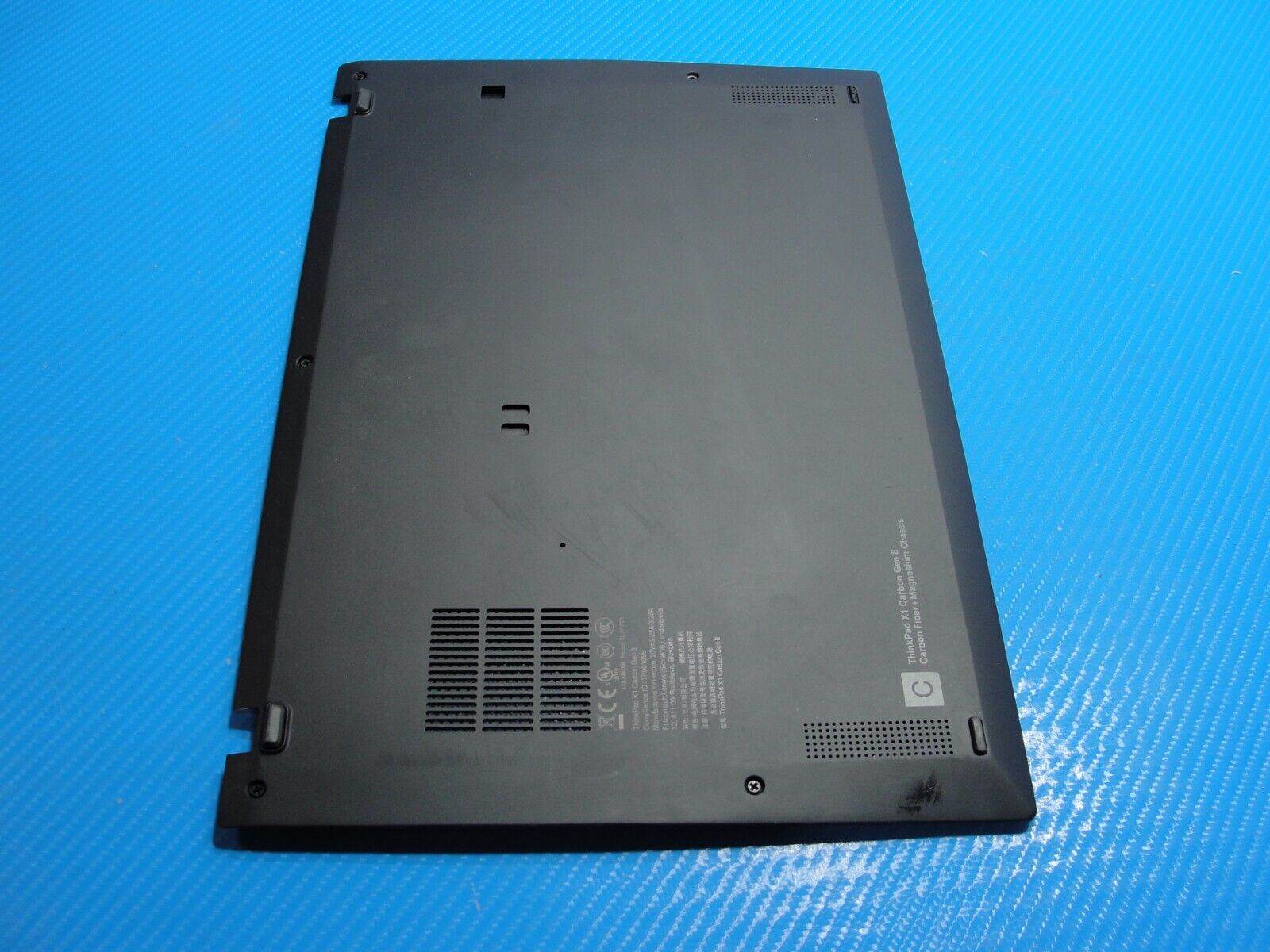 Lenovo ThinkPad 14” X1 Carbon Gen 8 Genuine Laptop Bottom Case AM1L1000100 - Tested Computer Laptop Parts