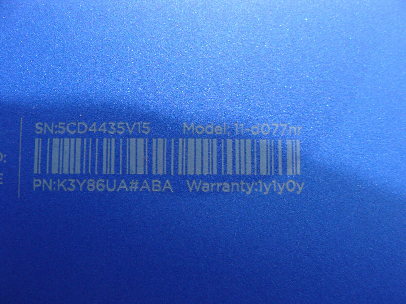 HP Stream 11-d077nr 11.6