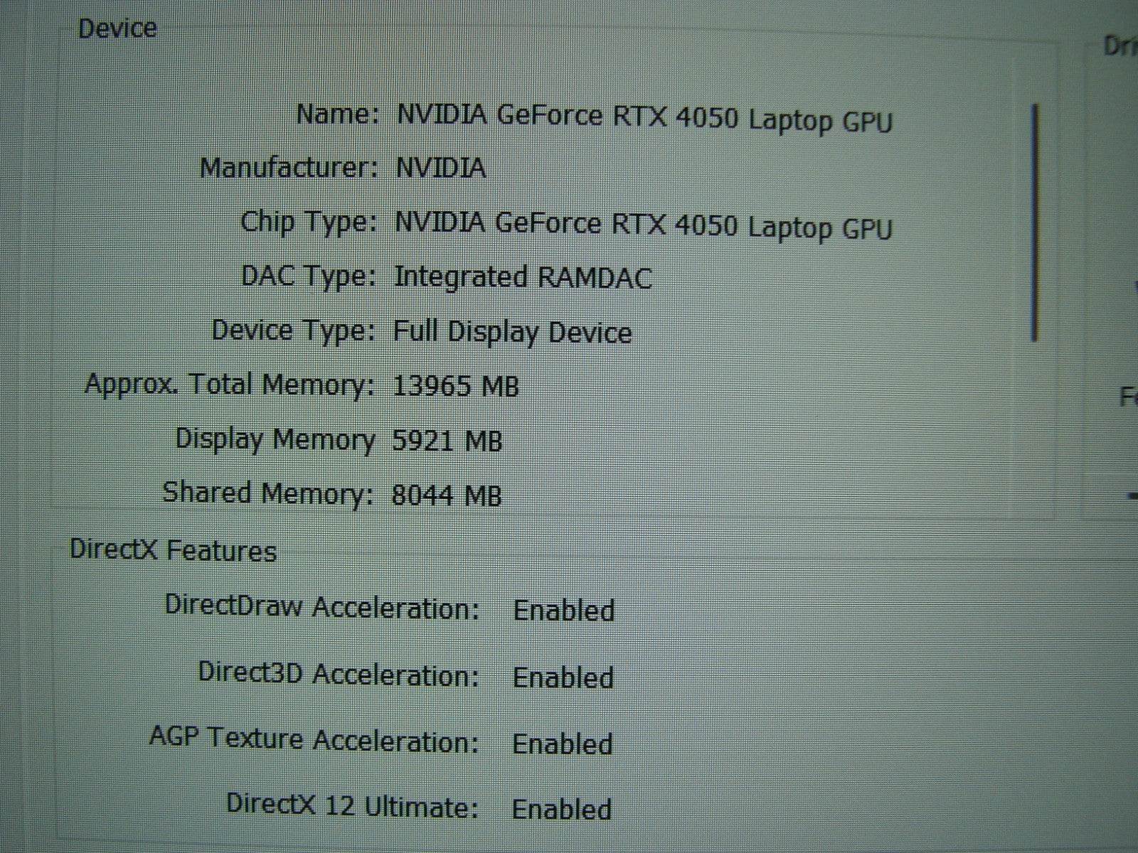 MSI Cyborg 15 A13 15.6'' FHD 144hz i7-13620H 2.4GHz 16GB 512GB RTX4050 Batt 81% - Tested Computer Laptop Parts