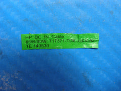 HP 15-r030wm 15.6" Genuine Laptop DC IN Power Jack w/Cable 717371-TD6