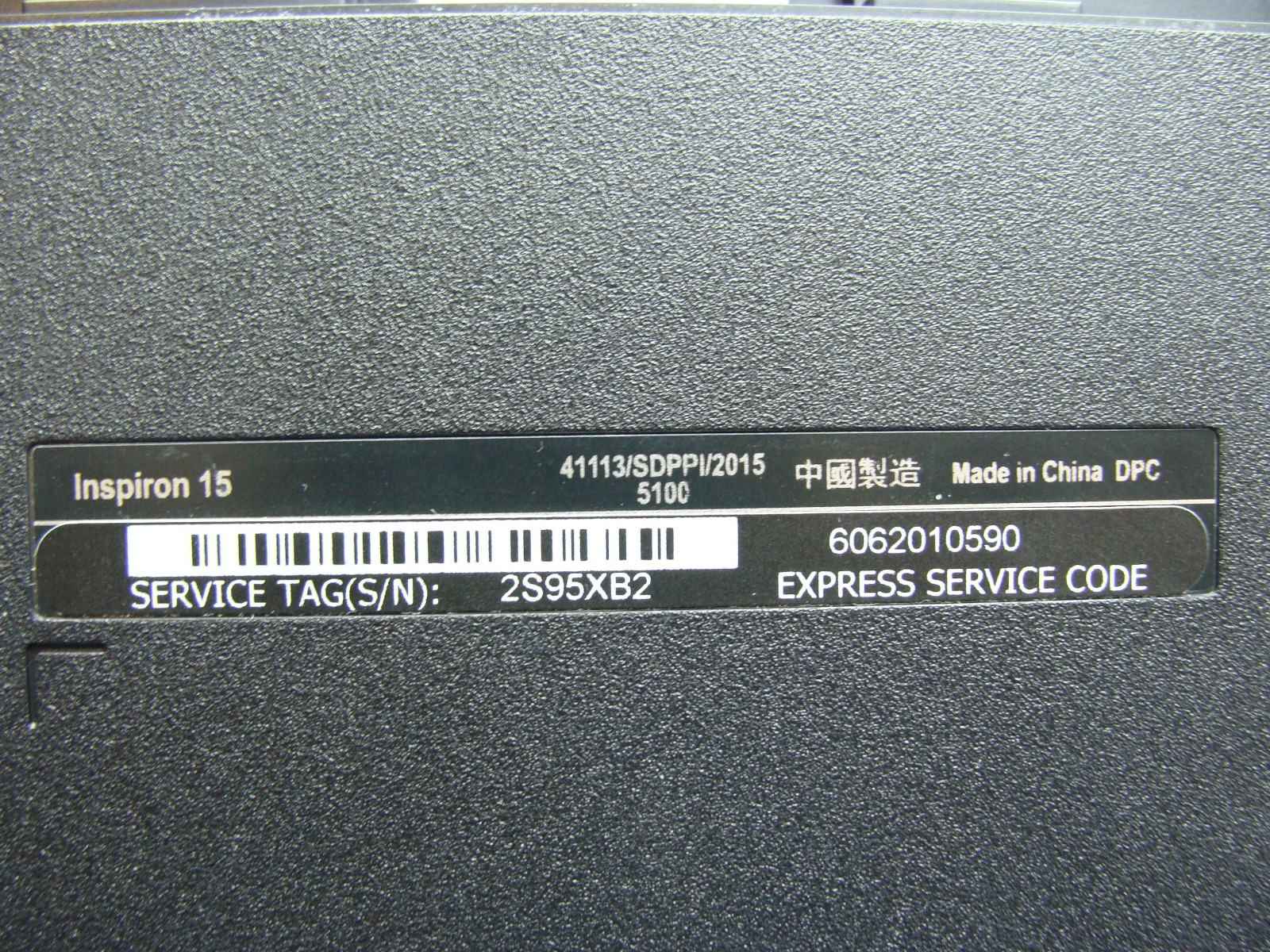 Dell Inspiron 15 3558 15.6