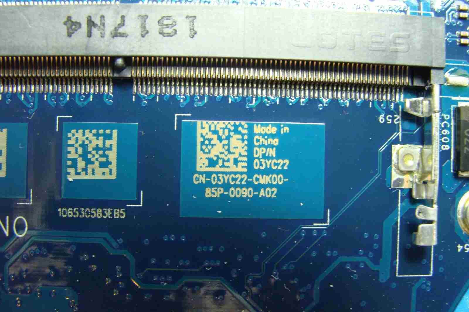 Dell Precision 15.6 5520 Intel i7-7700HQ 2.8GHz M1200 Motherboard LA-E331P 3YC22 - Tested Computer Laptop Parts