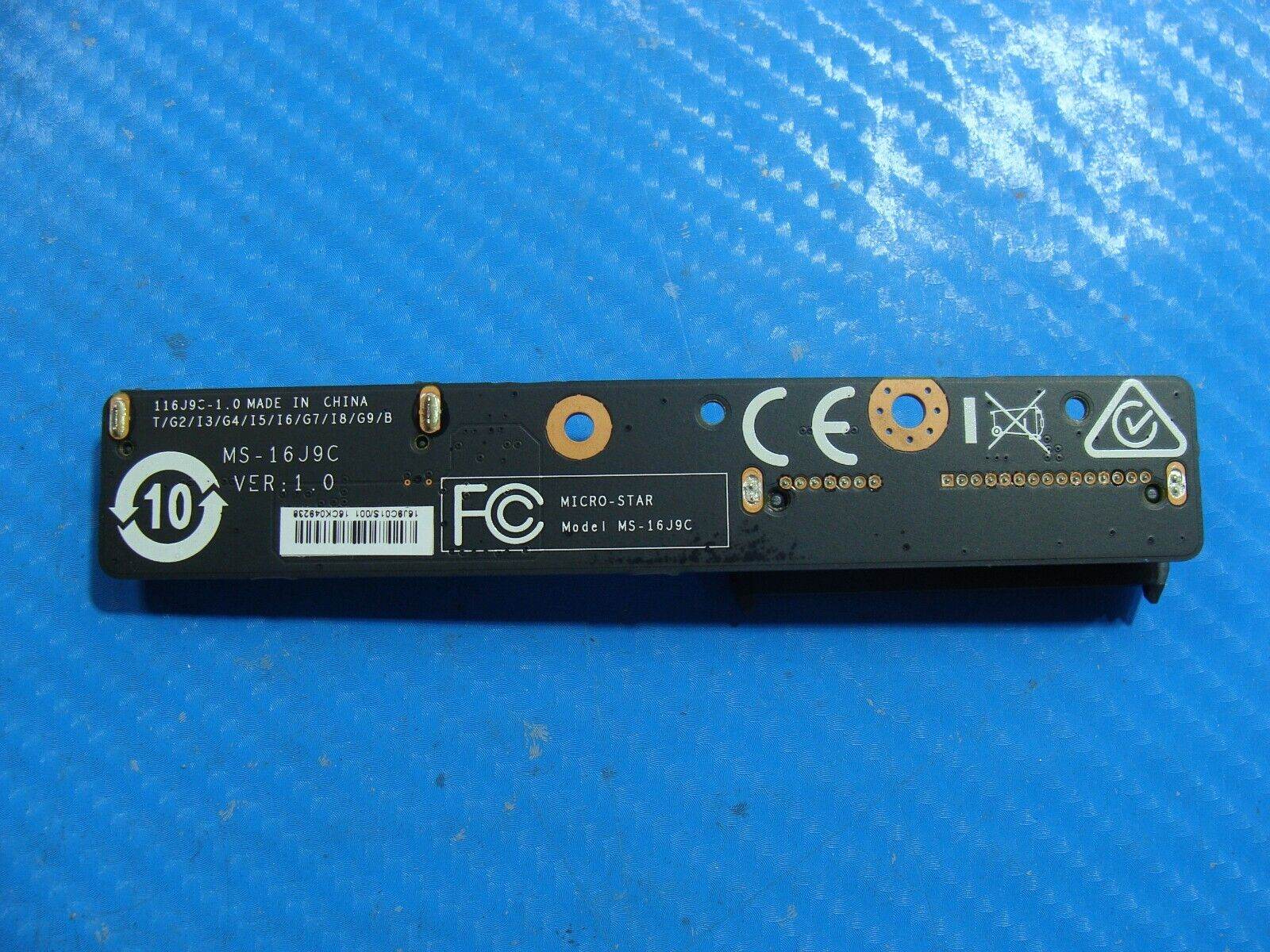 MSI 15.6” GL62M 7RE Genuine Laptop HDD Hard Drive Connector MS-16J9C - Tested Computer Laptop Parts