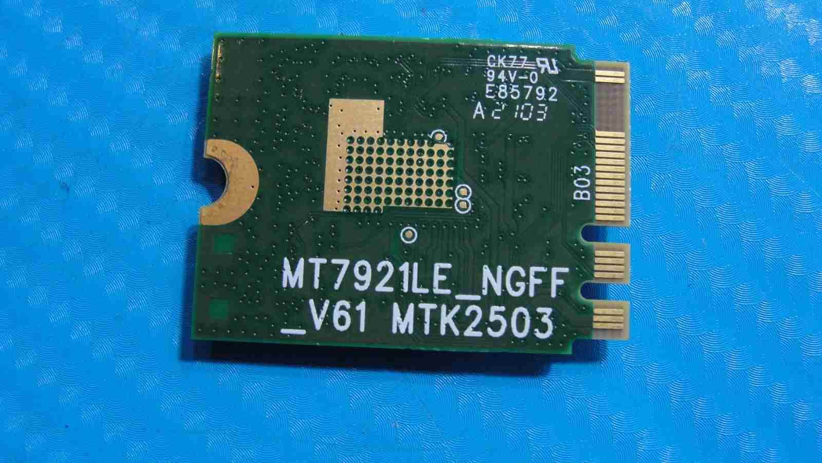 Asus ROG Zephyrus 14” G14 GA104QM OEM Wireless WiFi Card MT7921LEN AW-468NF - Tested Computer Laptop Parts