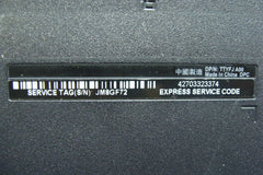 Dell Inspiron 15.6" 15 5558 OEM Bottom Case w/Cover Door & Speakers PTM4C X3FNF