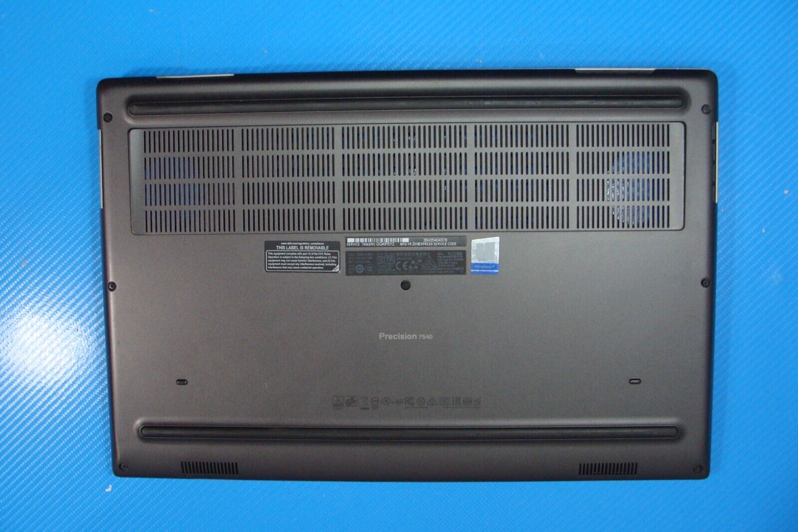 Dell Precision 15.6” 7540 Genuine Laptop Bottom Case Base Cover AP2KF000802