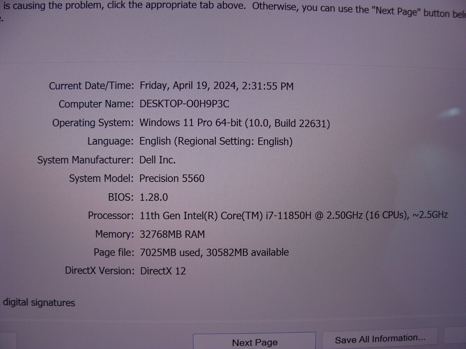Dell Precision 5560 15.6