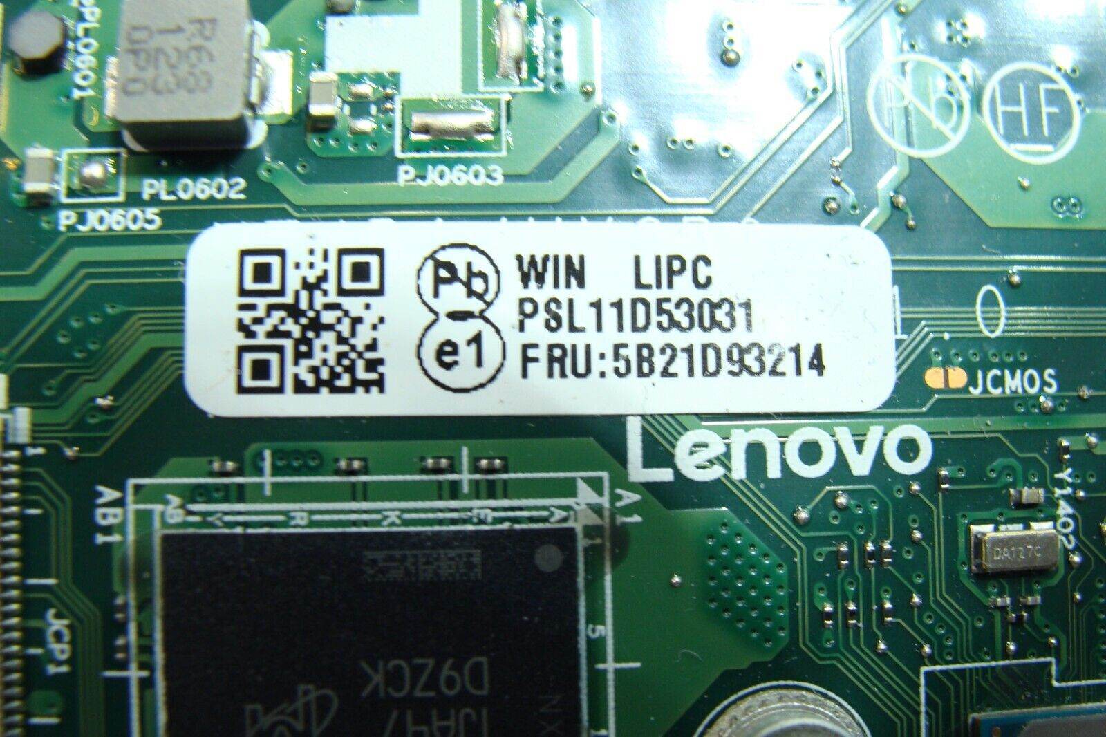 Lenovo ThinkPad 14” T14s Gen 2i OEM i5-1145G7 1.6GHz 16GB Motherboard 5B21D93214 - Tested Computer Laptop Parts