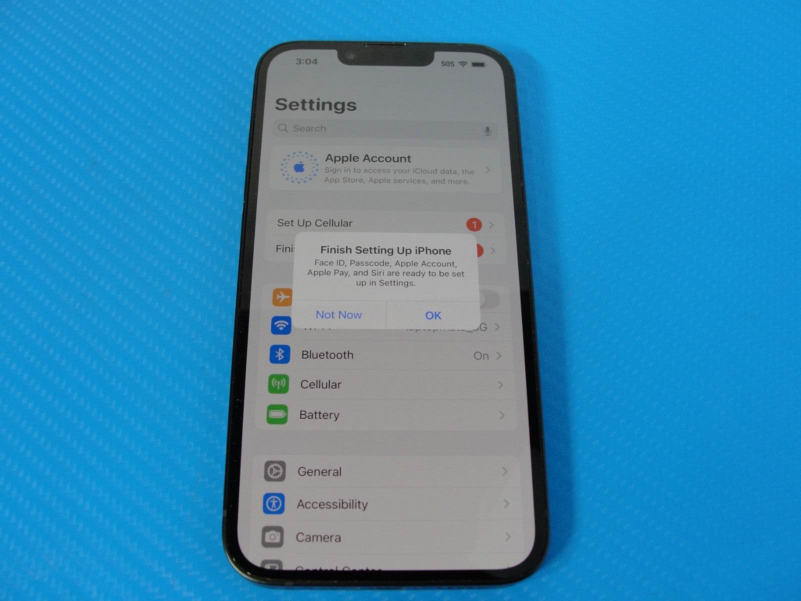 Unlocked Apple iPhone 14 eSIM 128GB Midnight Black MPUA3LL/A Battery Health 98% - Tested Computer Laptop Parts