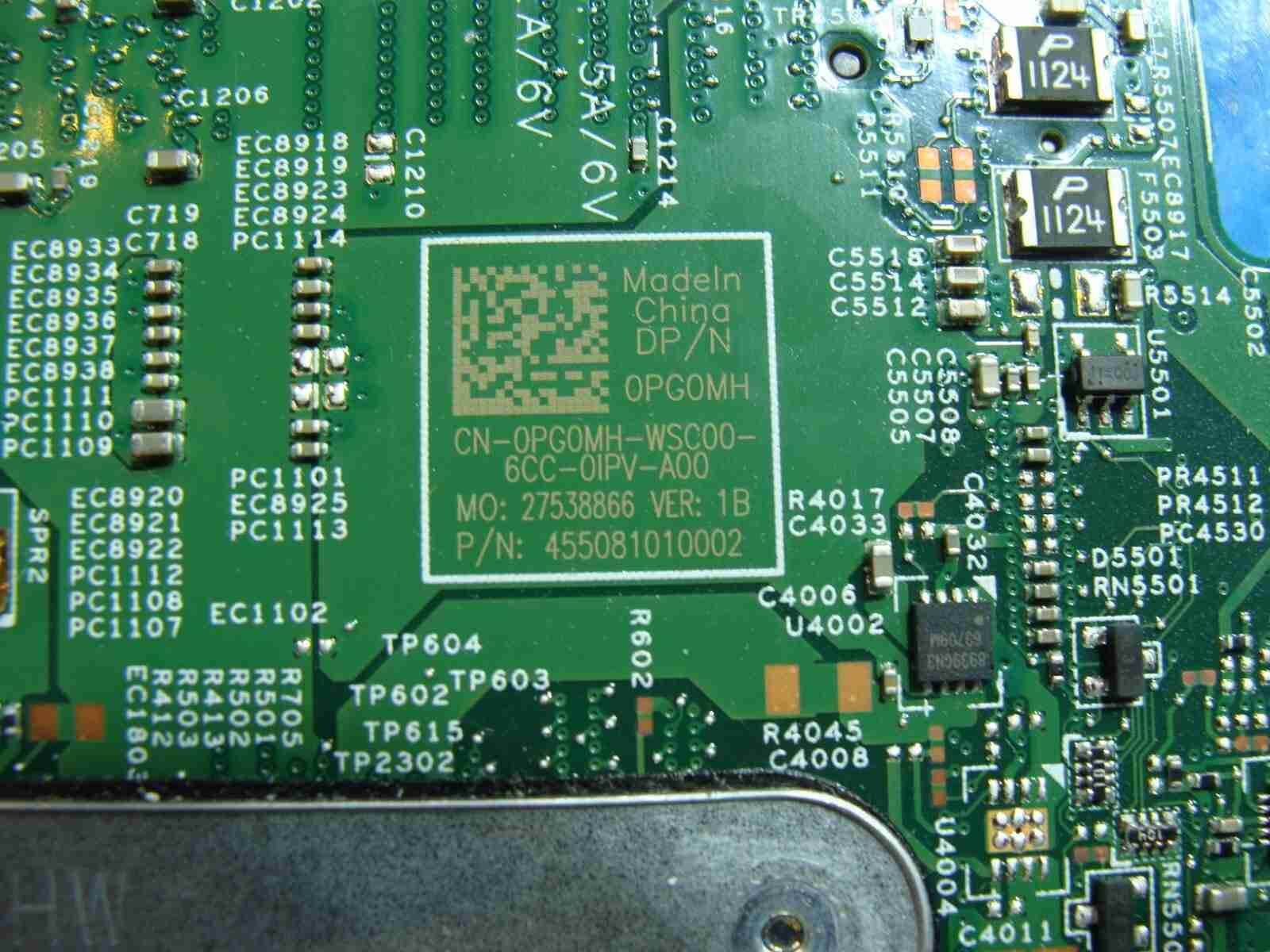 Dell Inspiron 13.3” 13 5378 Genuine Intel i5-7200U 2.5GHz Motherboard PG0MH - Tested Computer Laptop Parts