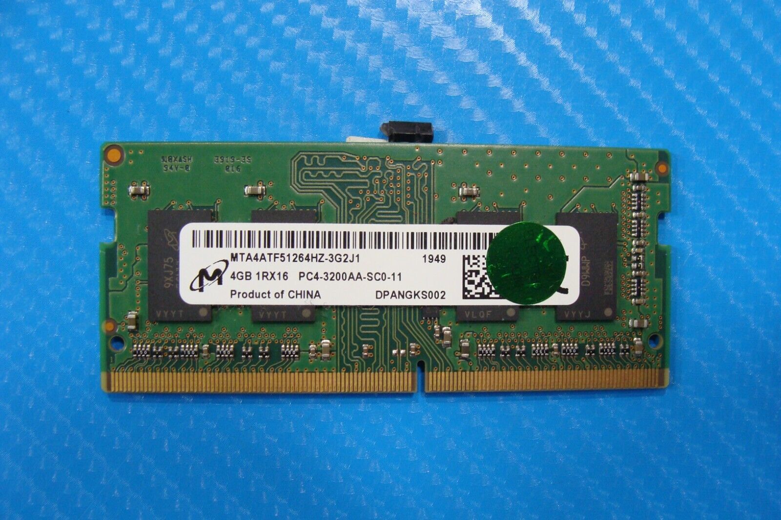 Acer A315-42-R0W1 Micron 4GB PC4-3200AA Memory RAM SO-DIMM MTA4ATF51264HZ-3G2J1