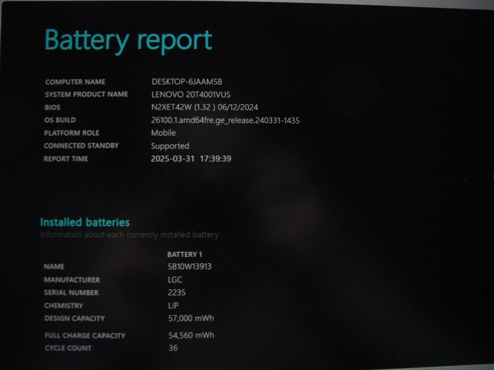 Lenovo ThinkPad P15s Gen 1 15.6” FHD i7-10510U 1.8GHz 16GB SSD 512GB NVIDIA P520 - Tested Computer Laptop Parts