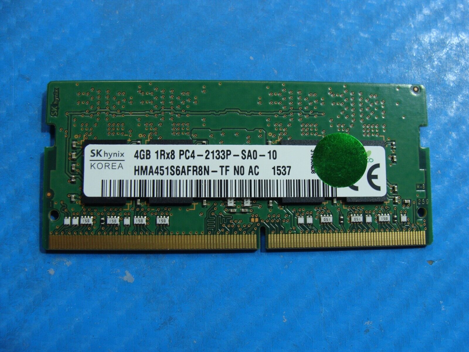 Dell 15 9550 SK Hynix 4GB 1Rx8 PC4-2133P Memory RAM SO-DIMM HMA451S6AFR8N-TF