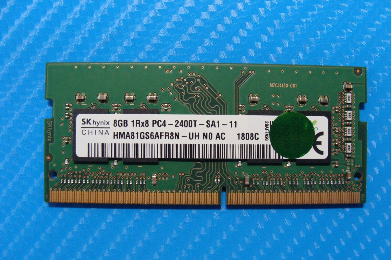Lenovo X270 SK Hynix 8GB 1Rx8 PC4-2400T Memory RAM SO-DIMM HMA81GS6AFR8N-UH