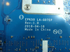 HP 15-da0032wm 15.6" Intel i3-8130U 2.2GHz Motherboard L20374-601 LA-G07EP