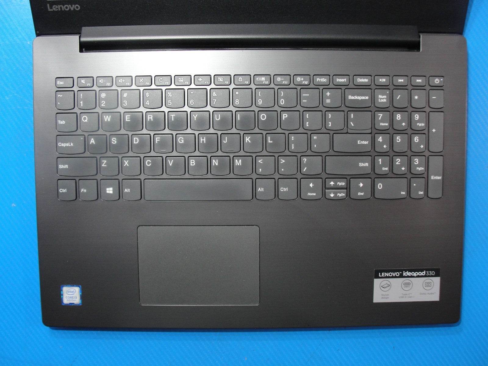 Lenovo IdeaPAd 330-15IKB 15.6” HD Intel Core i3-8130U 2.2GHz 8GB HDD 1TB - Tested Computer Laptop Parts